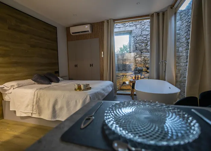 מלון דירות As Alvarizas Moraña