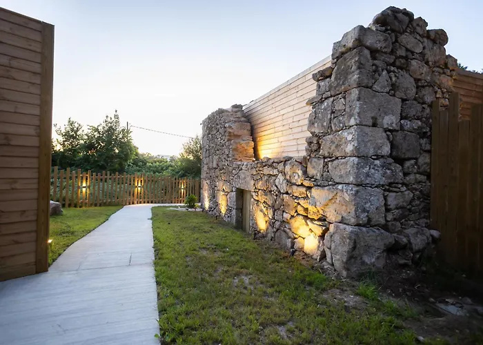 As Alvarizas מלון דירות Moraña