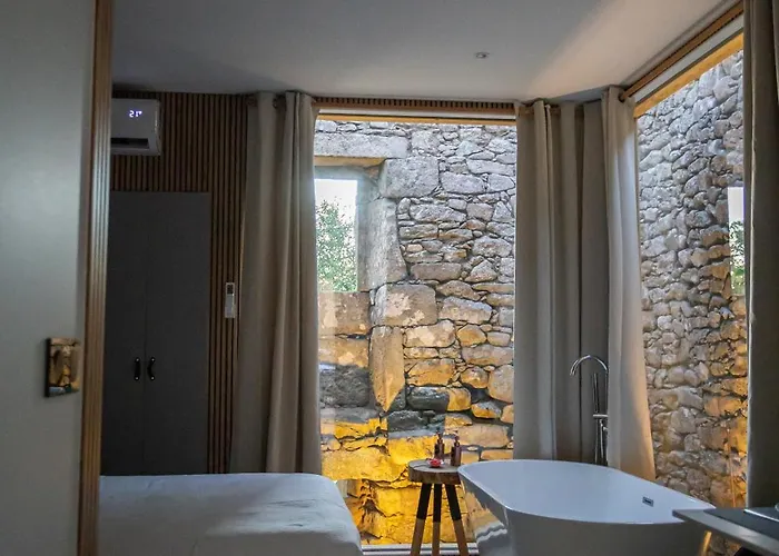 מלון דירות As Alvarizas Moraña